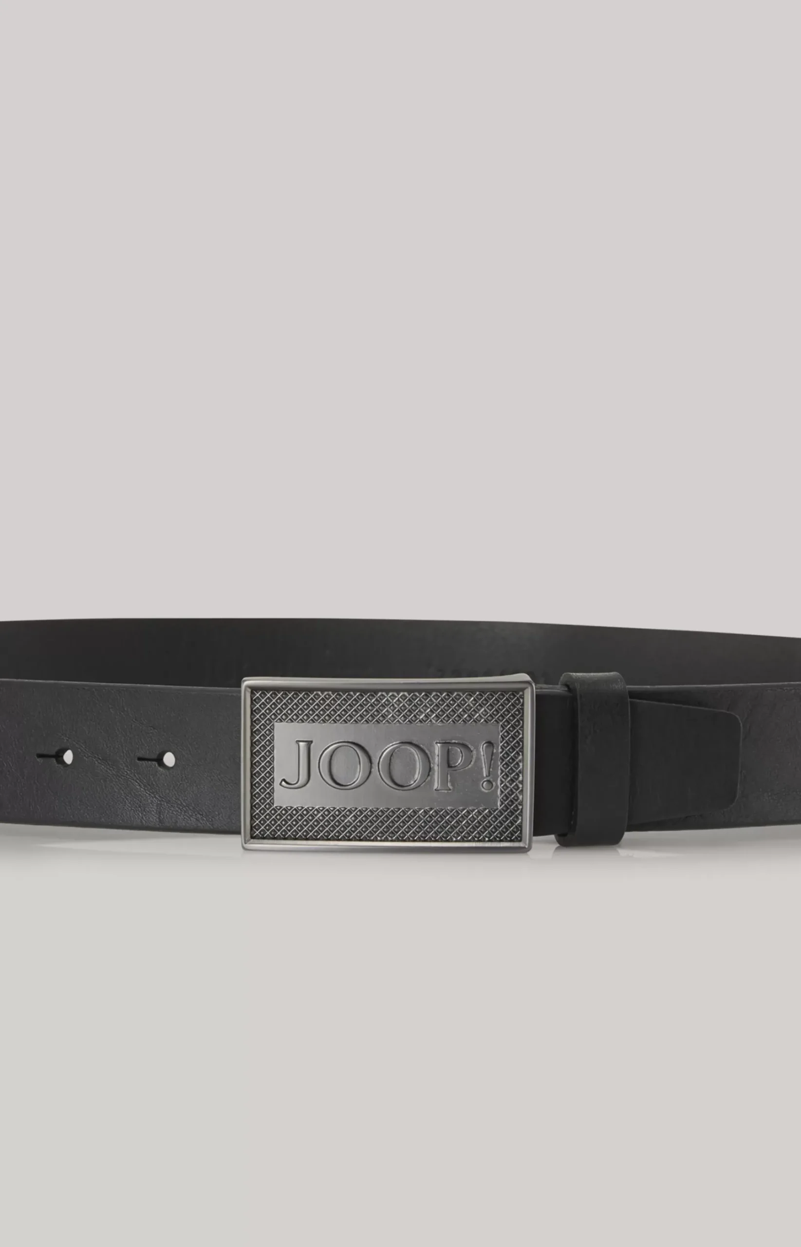 Leather Belt in Black