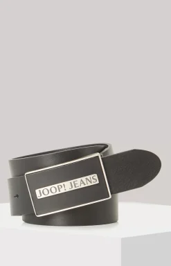 Leather Belt in Black