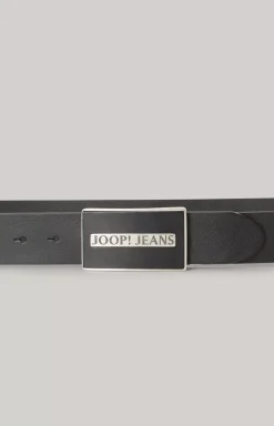 Leather Belt in Black