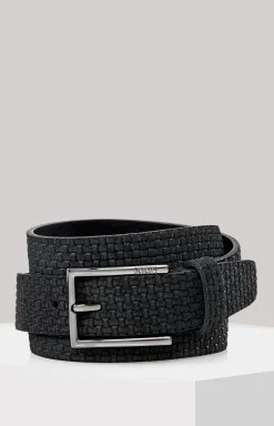 Leather Belt in Black