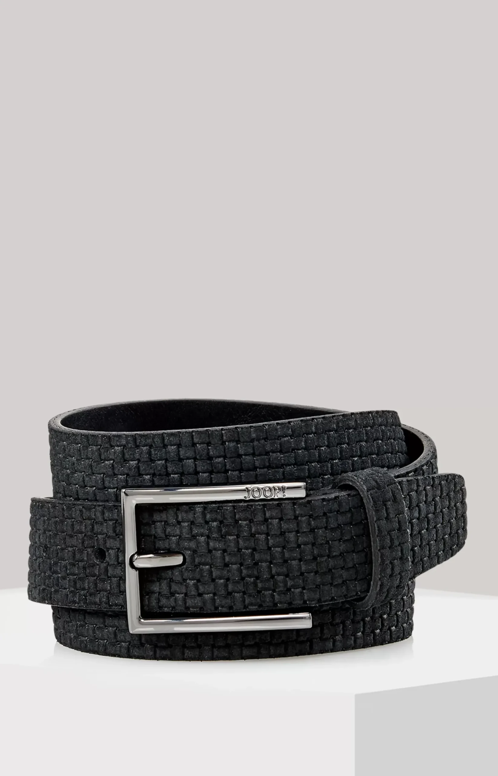 Leather Belt in Black