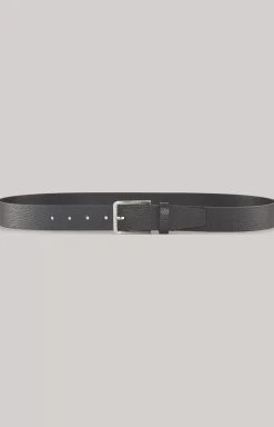 Leather Belt in Black
