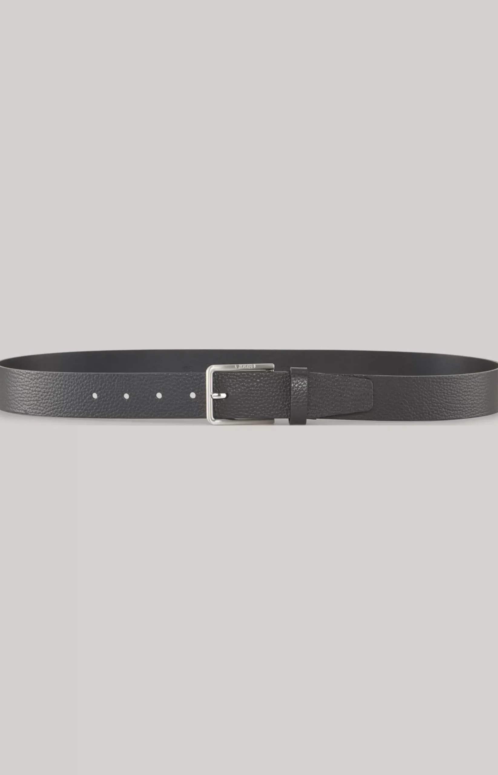 Leather Belt in Black