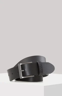 Leather Belt in Black