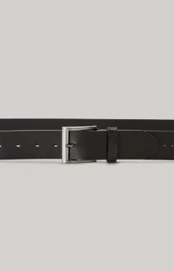 Leather Belt in Black
