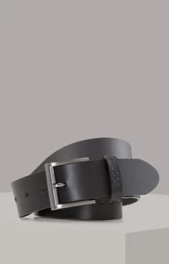 Leather Belt in Black
