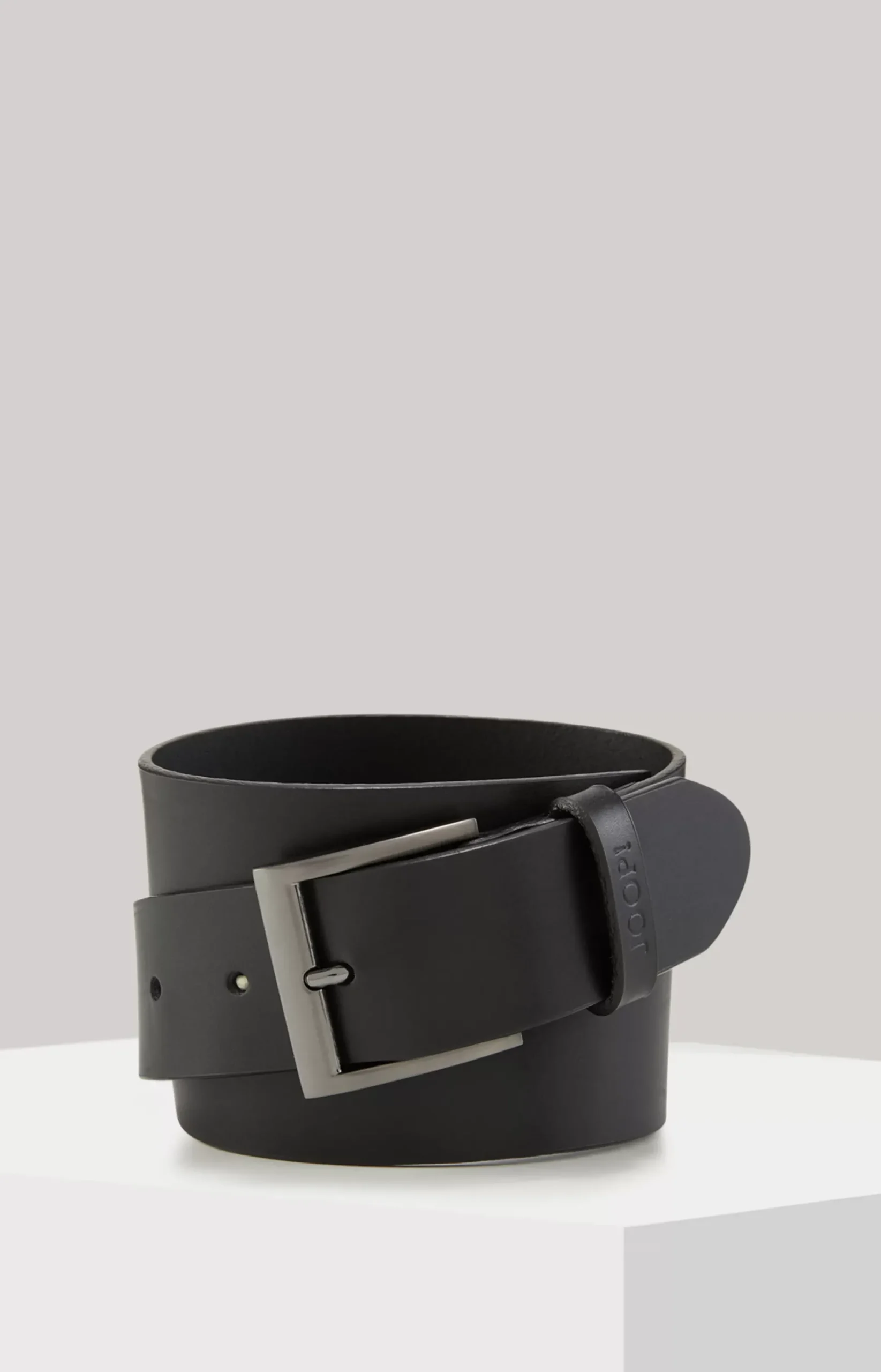 Leather Belt in Black