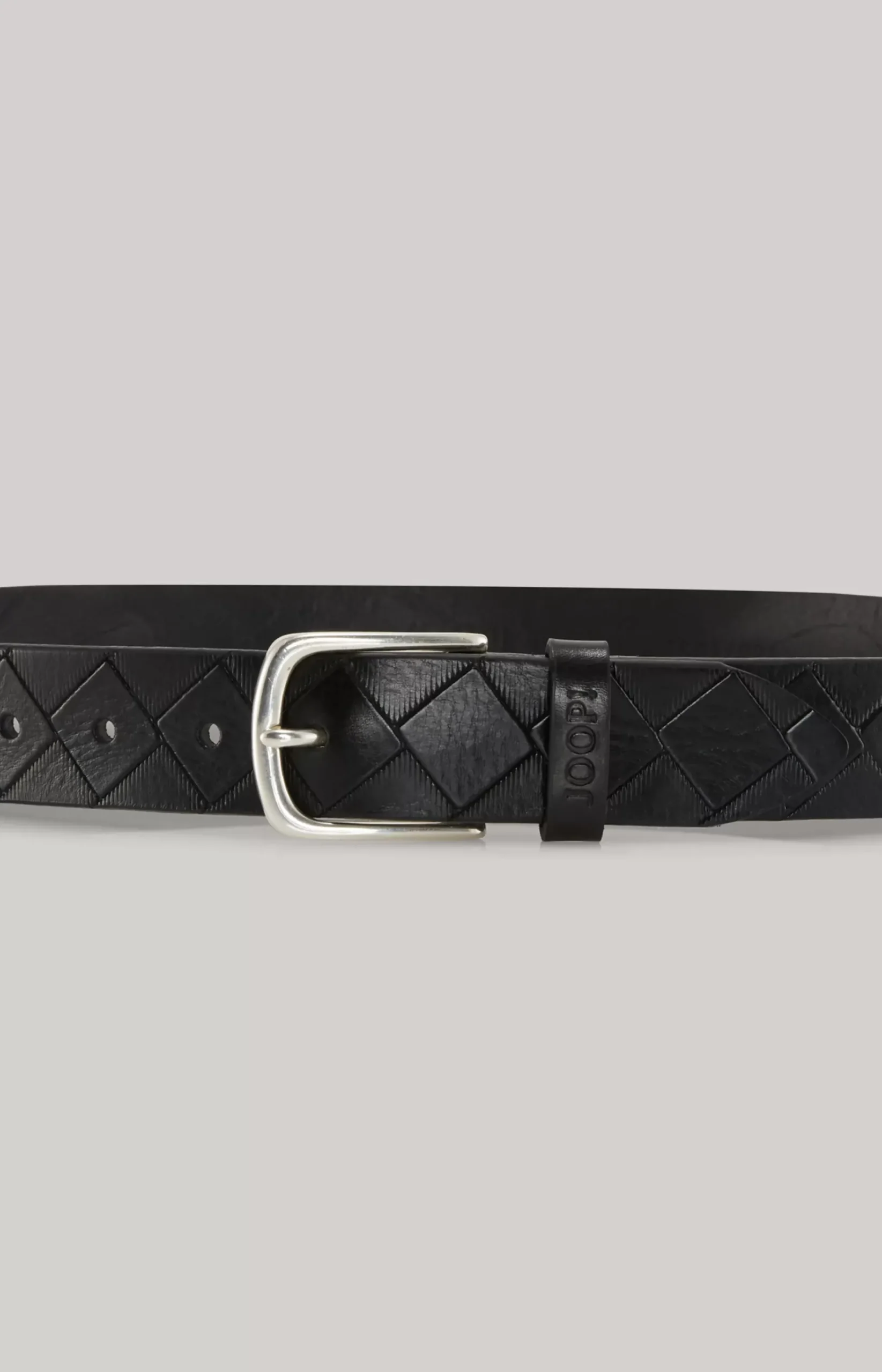 Leather Belt in Black