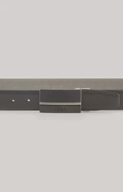 Leather Belt in Black