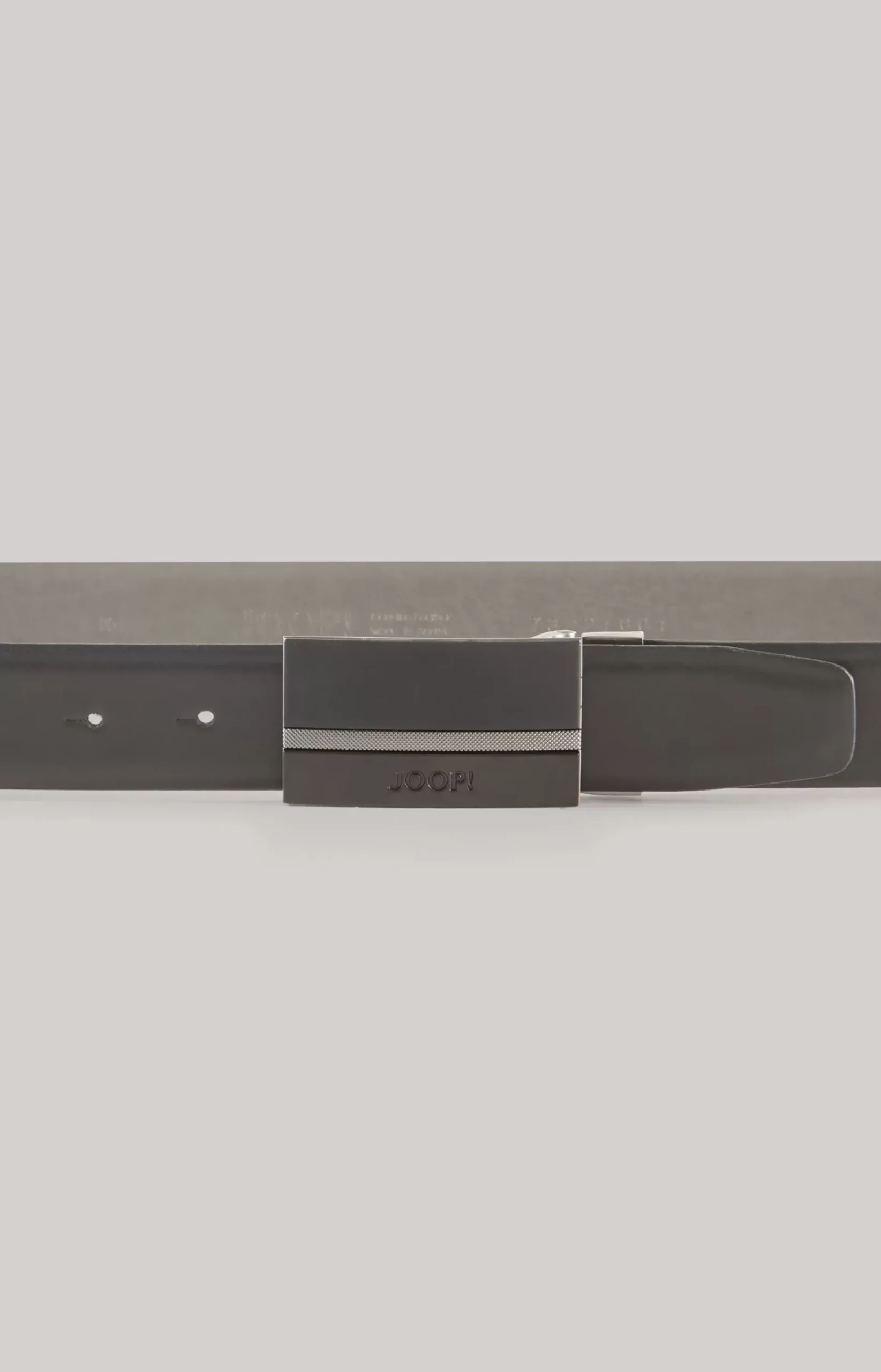 Leather Belt in Black