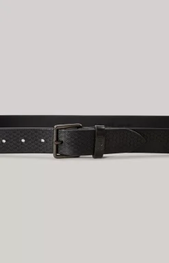 Leather Belt in Black
