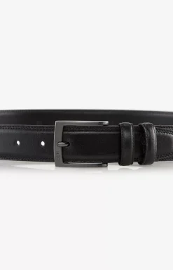 Leather Belt in Black