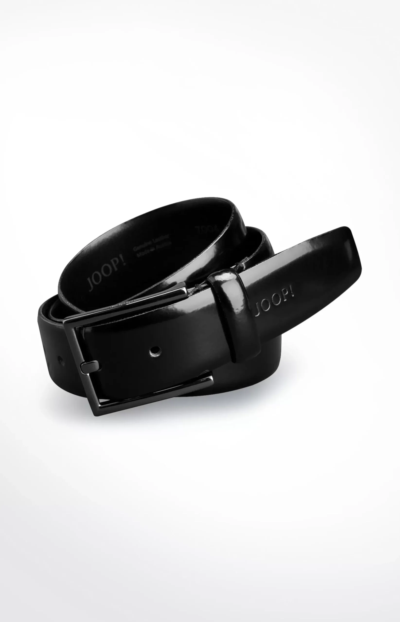 Leather Belt in Black