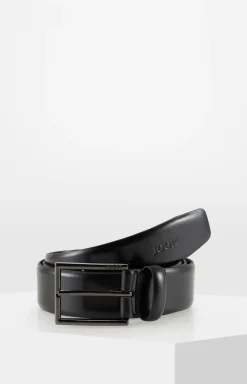 Leather Belt in Black