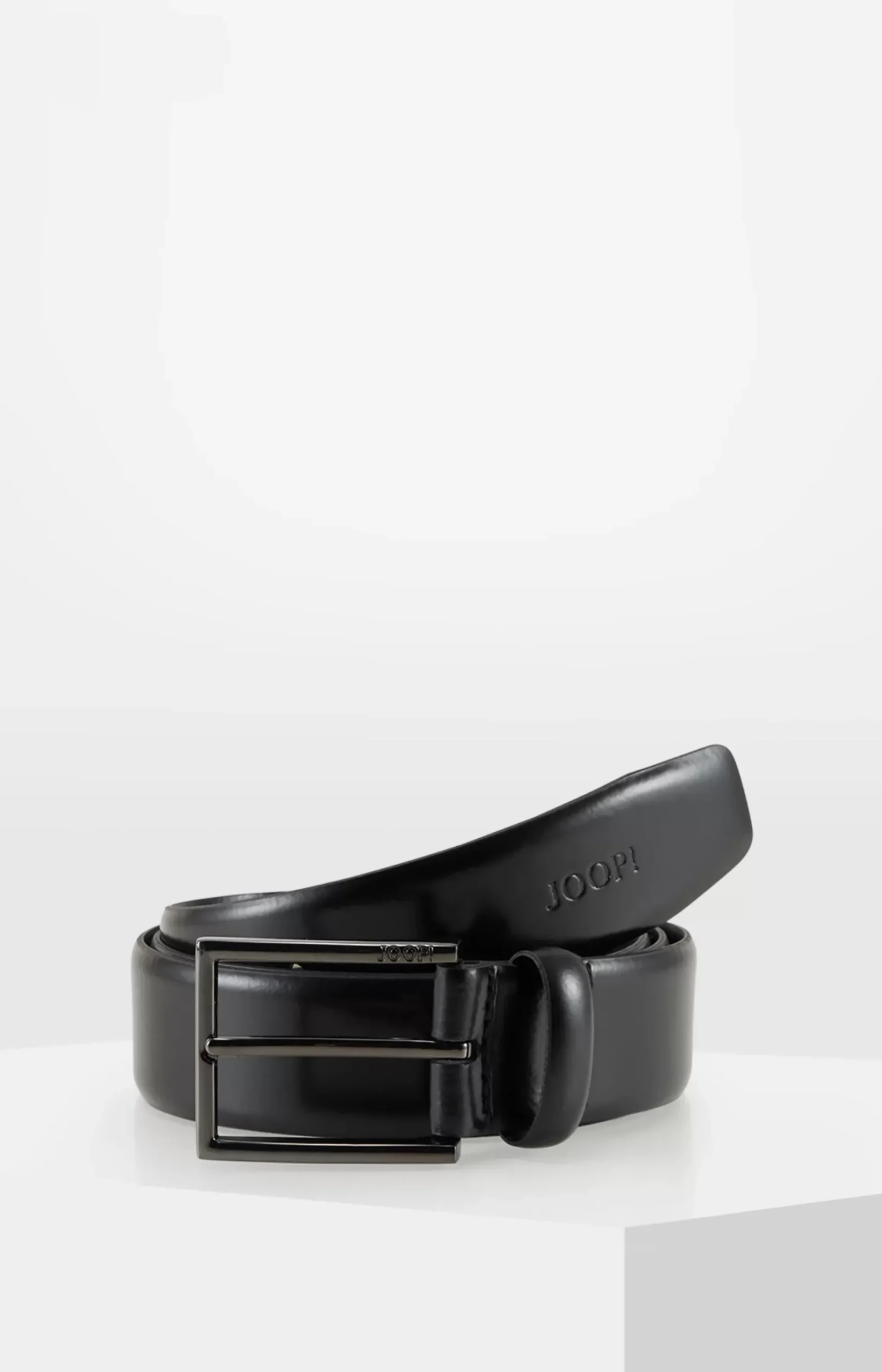 Leather Belt in Black