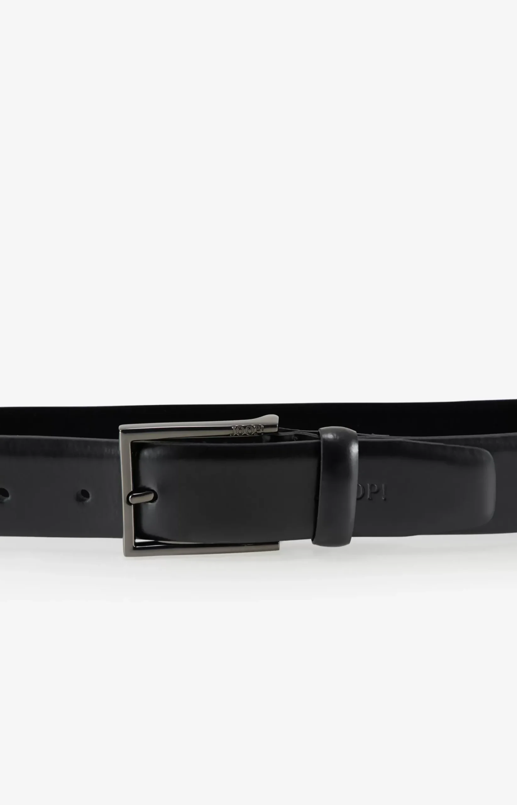 Leather Belt in Black