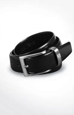 Leather Belt in Black