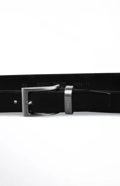 Leather Belt in Black