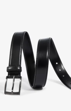 Leather Belt in Black