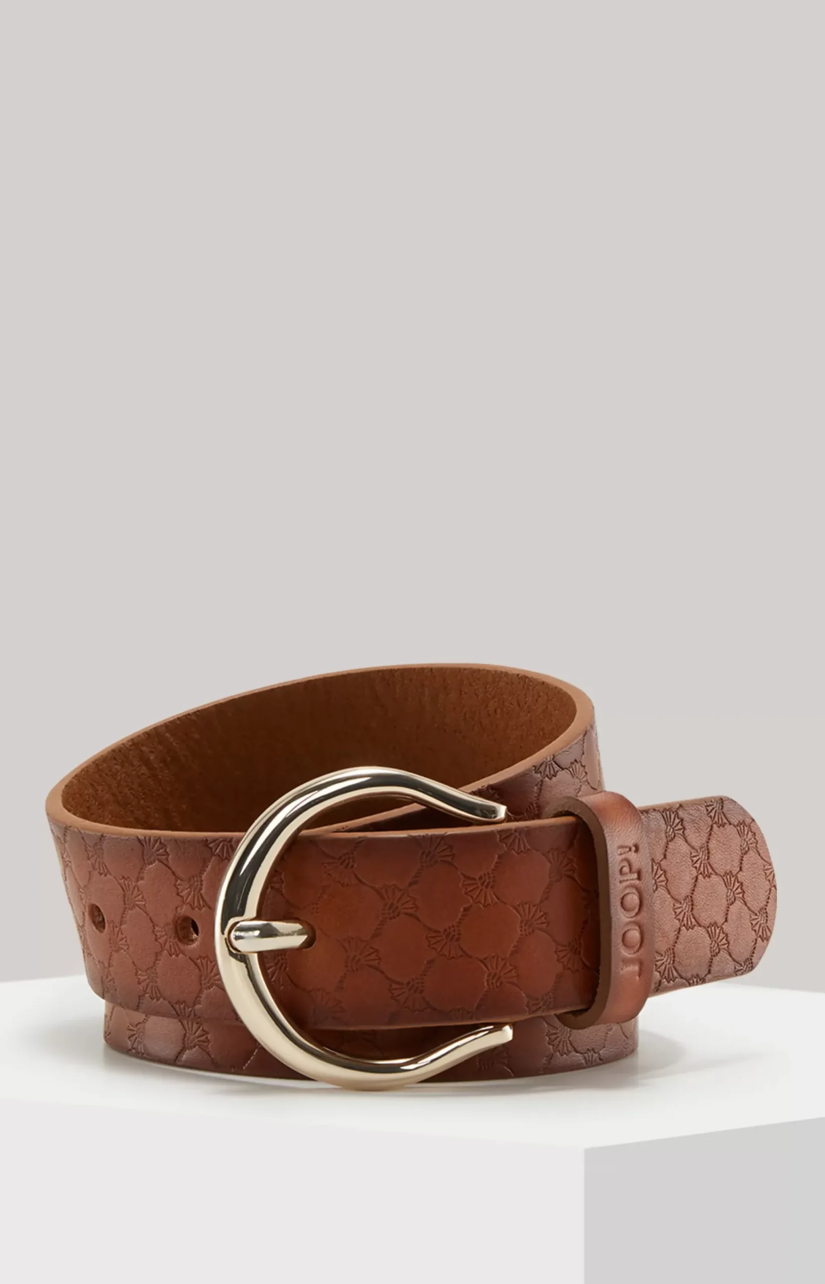 Leather Belt in Brown