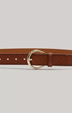 Leather Belt in Brown