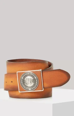 Leather Belt in Brown
