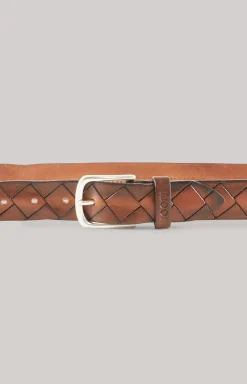 Leather Belt in Brown
