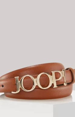 Leather Belt in Cognac