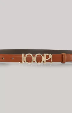 Leather Belt in Cognac
