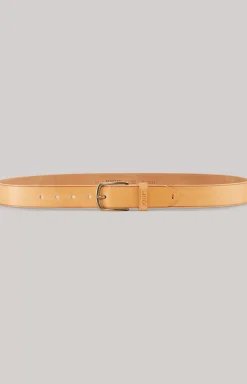 Leather Belt in Cognac