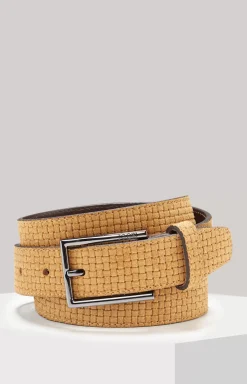 Leather Belt in Cognac