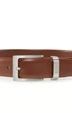 Leather Belt in Cognac