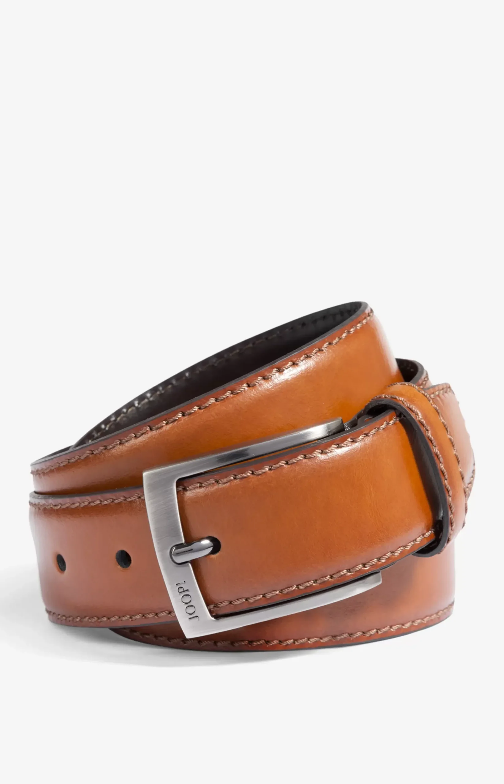 Leather Belt in Cognac