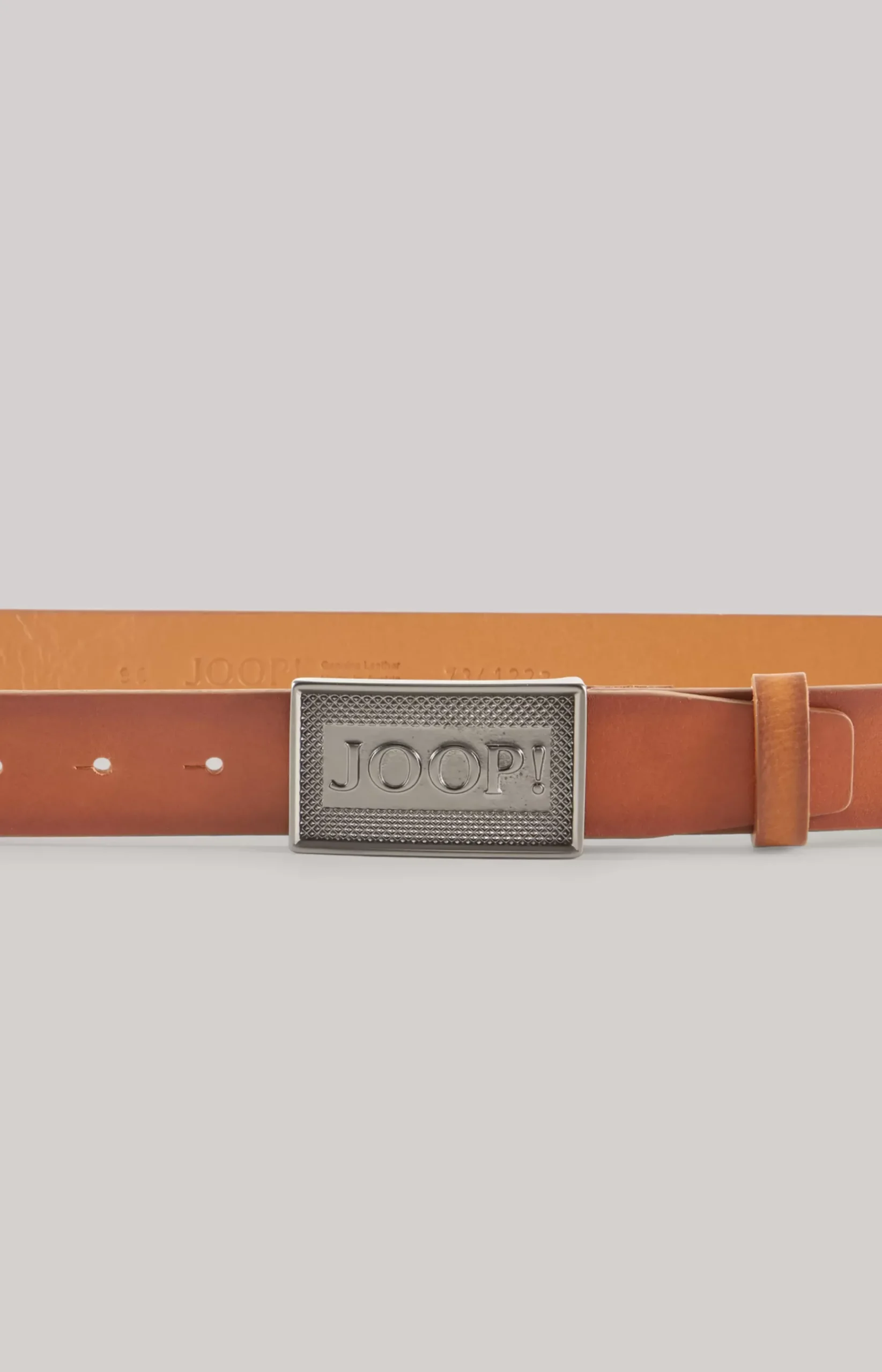 Leather Belt in Cognac