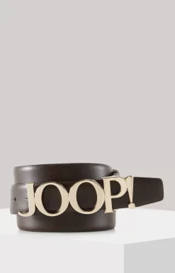 Leather Belt in Dark Brown
