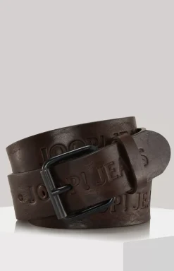 Leather Belt in Dark Brown