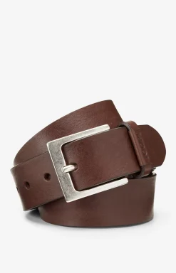 Leather Belt in Dark Brown
