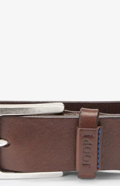 Leather Belt in Dark Brown
