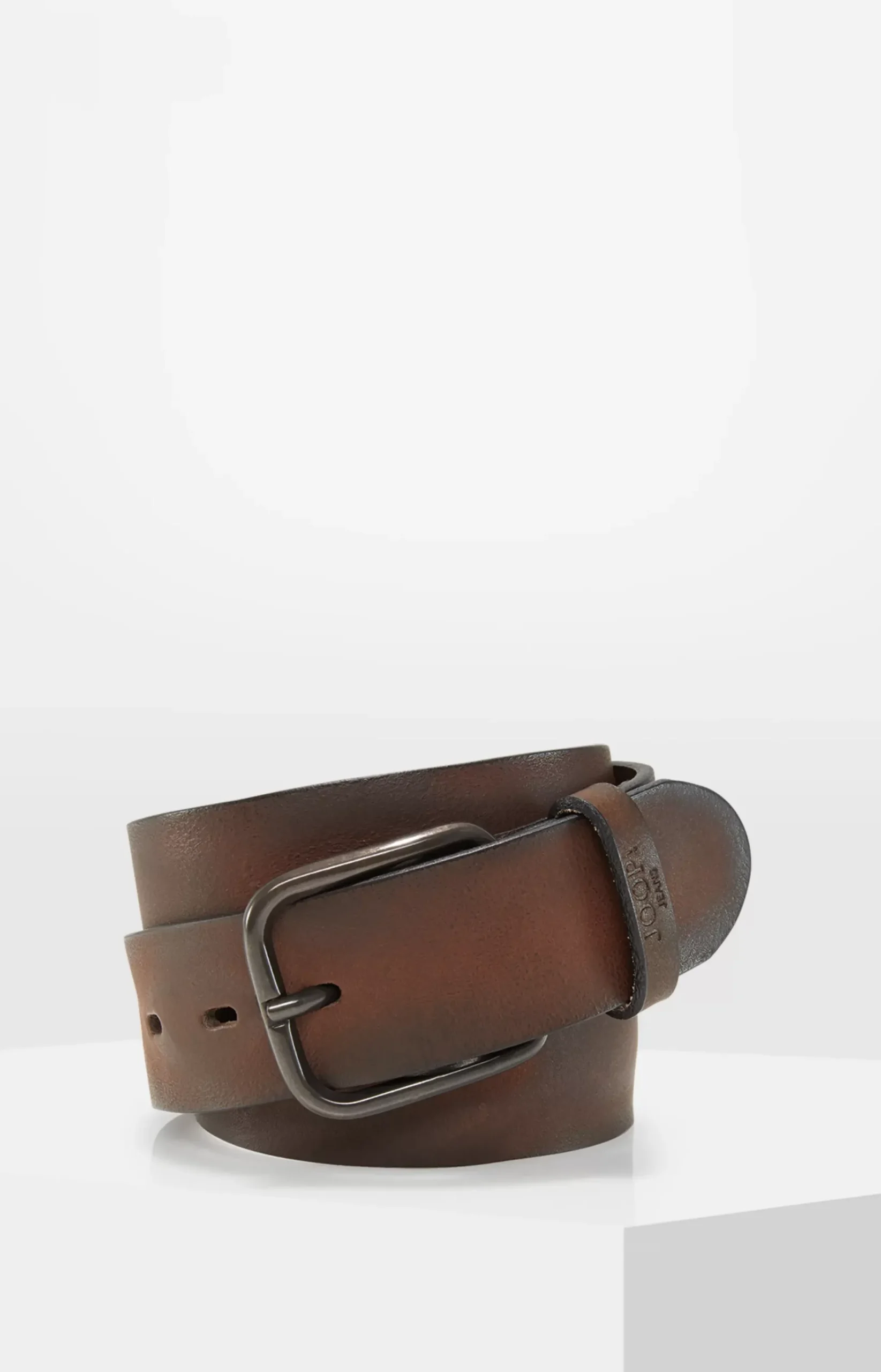 Leather Belt in Dark Brown