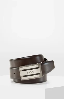 Leather Belt in Dark Brown