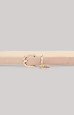 Leather Belt in Rosé