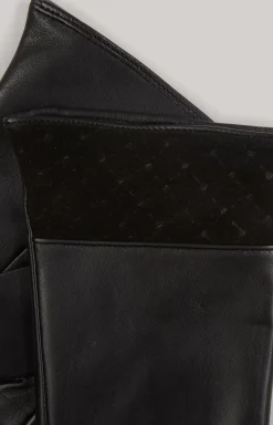 Leather Gloves in Black