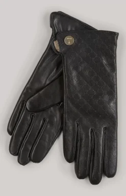 Leather Gloves in Black