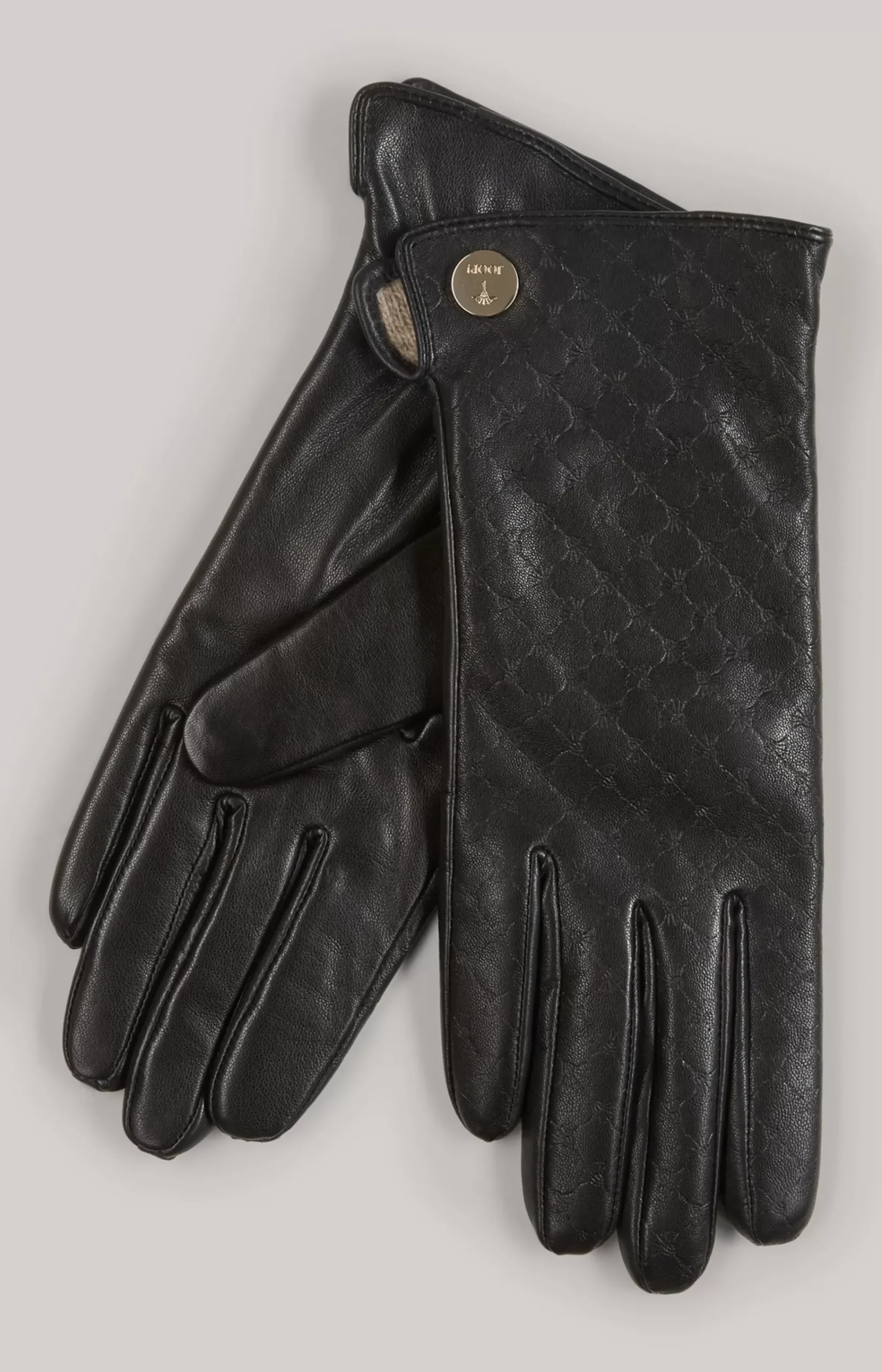 Leather Gloves in Black