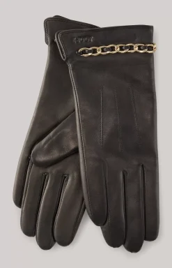 Leather Gloves in Black