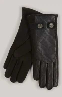 Leather Gloves in Black