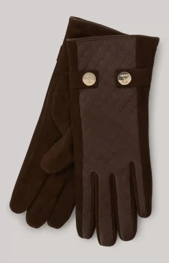 Leather Gloves in Brown