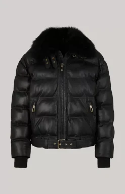 Leather Jacket in Black