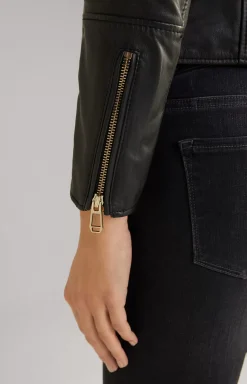 Leather Jacket in Black