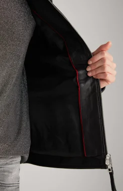 Leather Jacket in Black